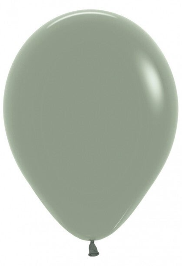 Laurel Groen l Matte Latex Helium Ballon | Inclusief Helium en Lintje