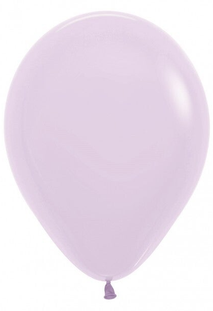 Lila Paars | Dusk Matte Pastel  l Matte Latex Helium Ballon | Inclusief Helium en Lintje