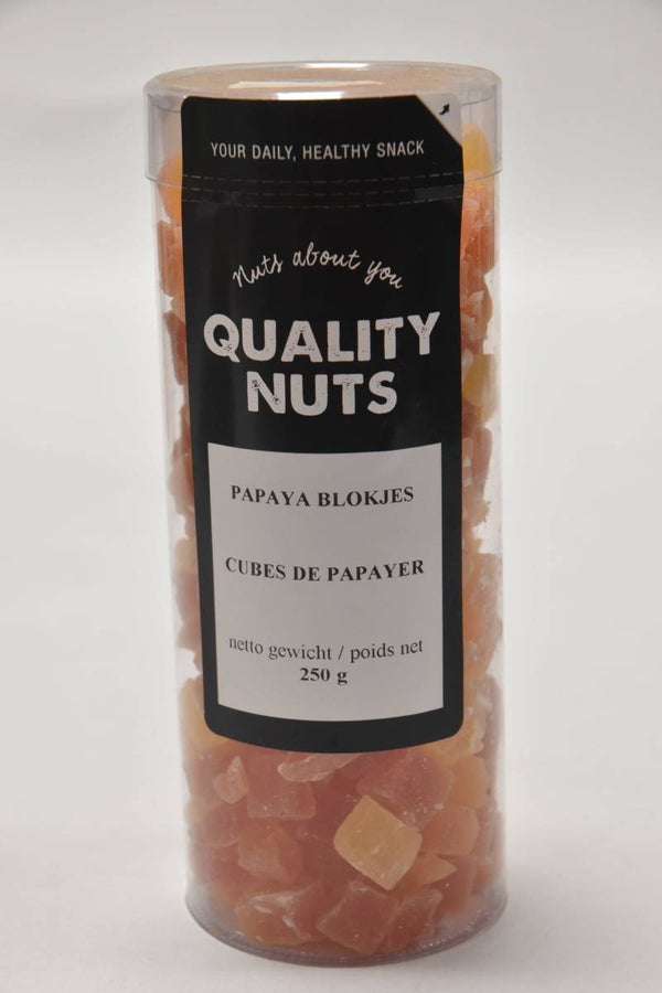 Papaya blokjes