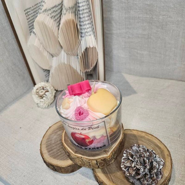 Bougie "Pomme d'amour"