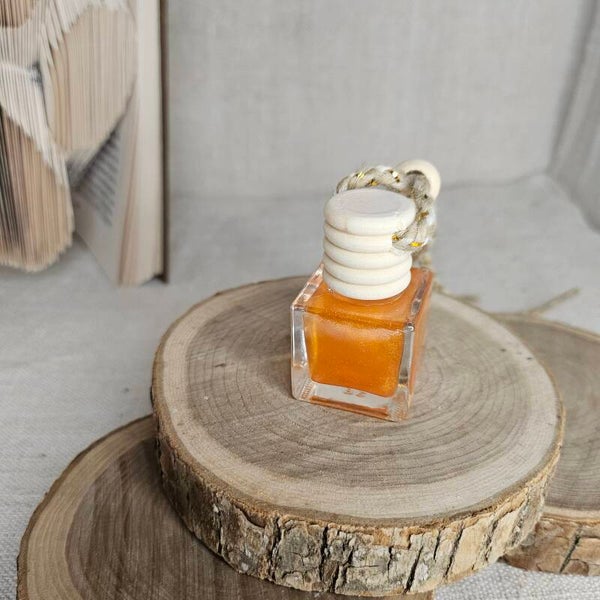 Diffuseur voiture "carré" transparent