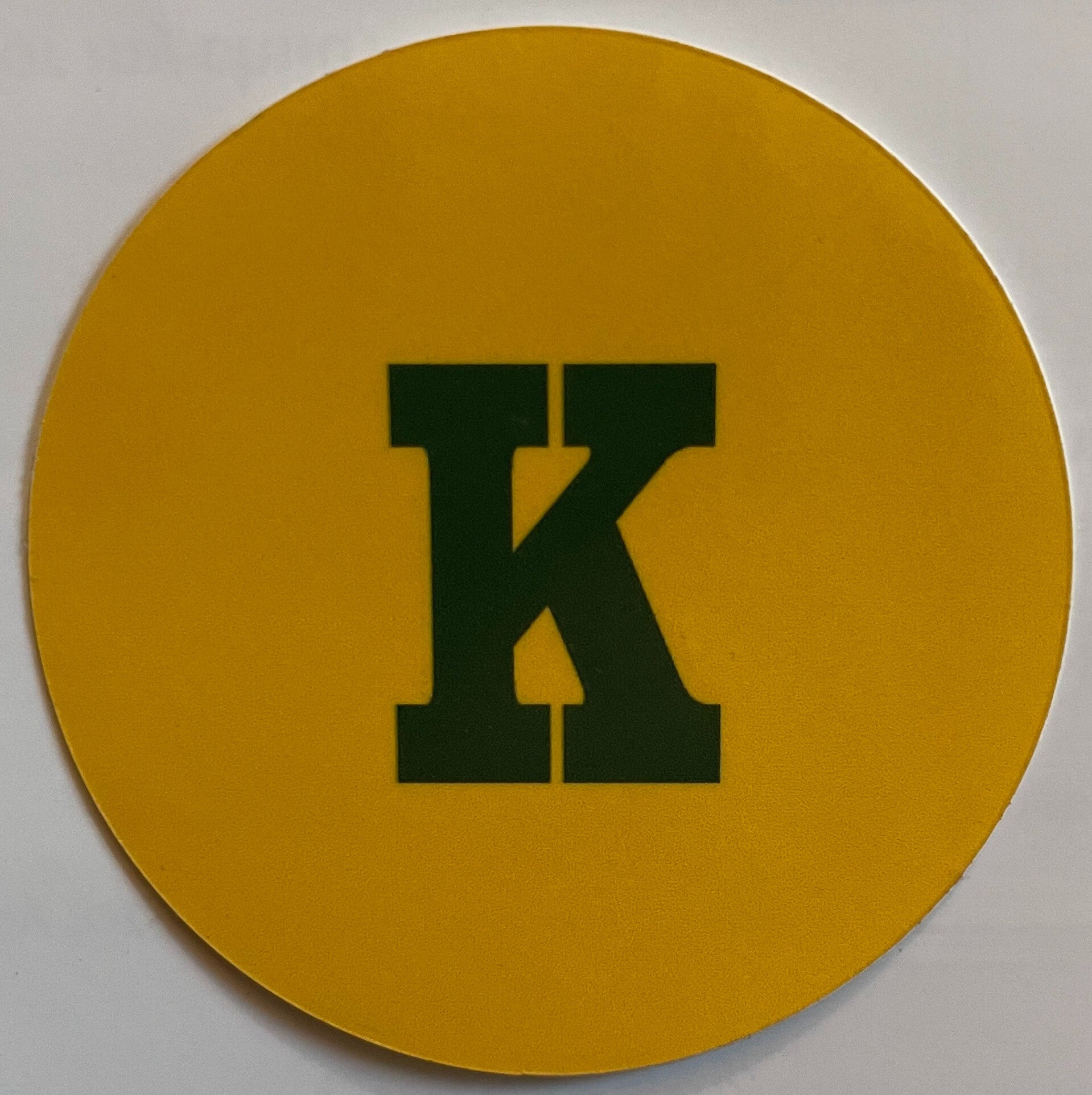King of Kings Baseball Club "K" Sticker (app. 2" circle)