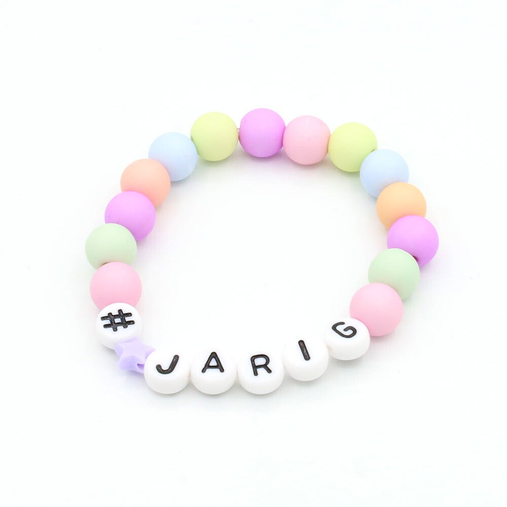 Kralenarmband verjaardag unicorn