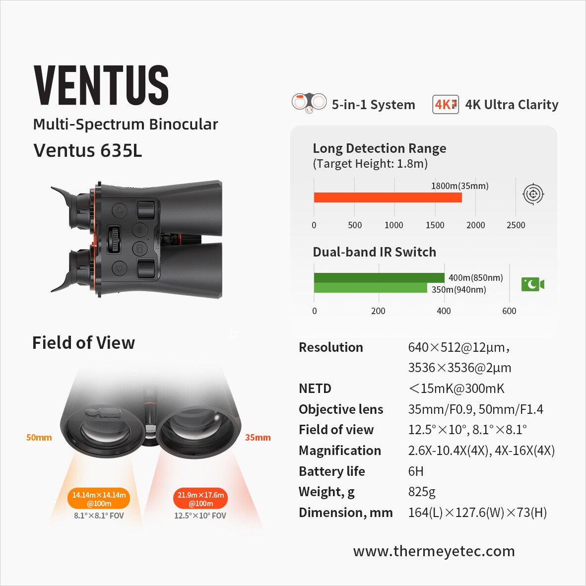 Ventus 635L Binokular