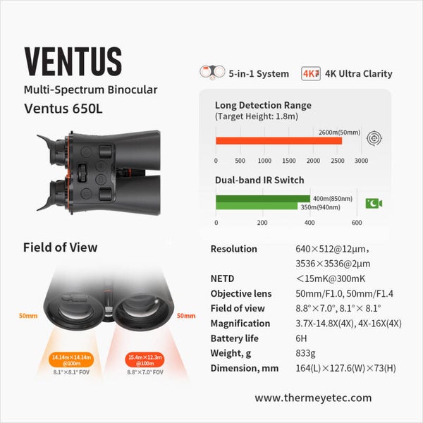 Ventus 650L Binokular