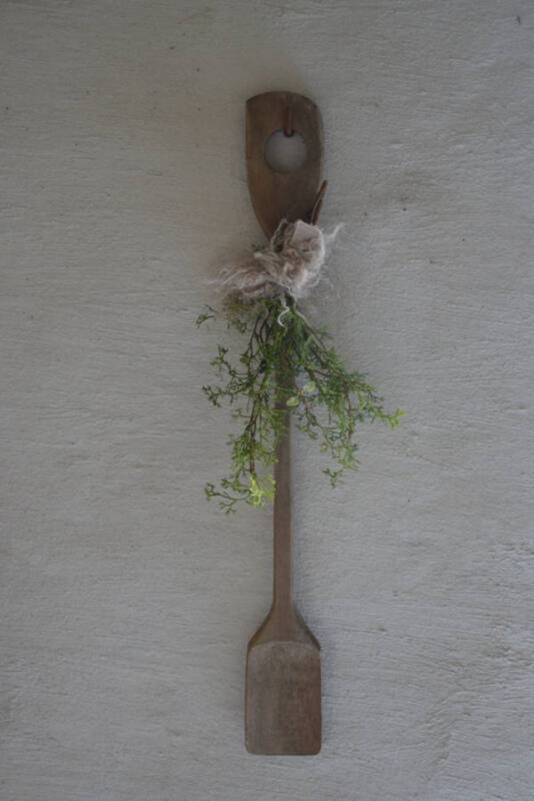 Oude houten lepels