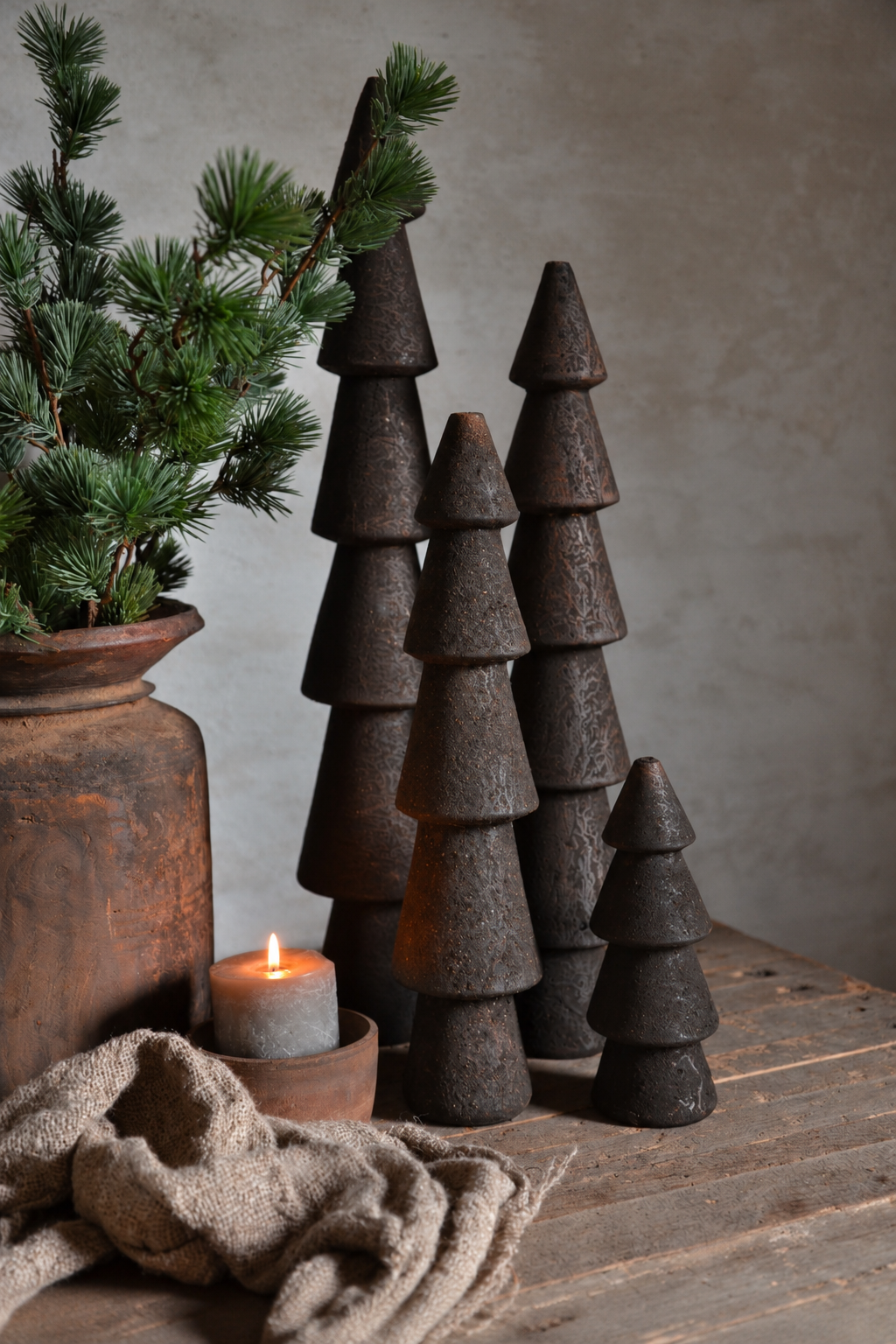 Decoratieve kerstbomen