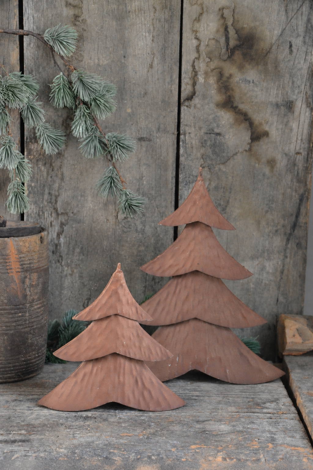 Metalen kerstboom Smal