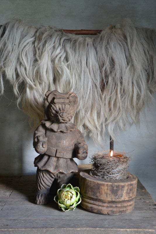 Uniek houten beeld