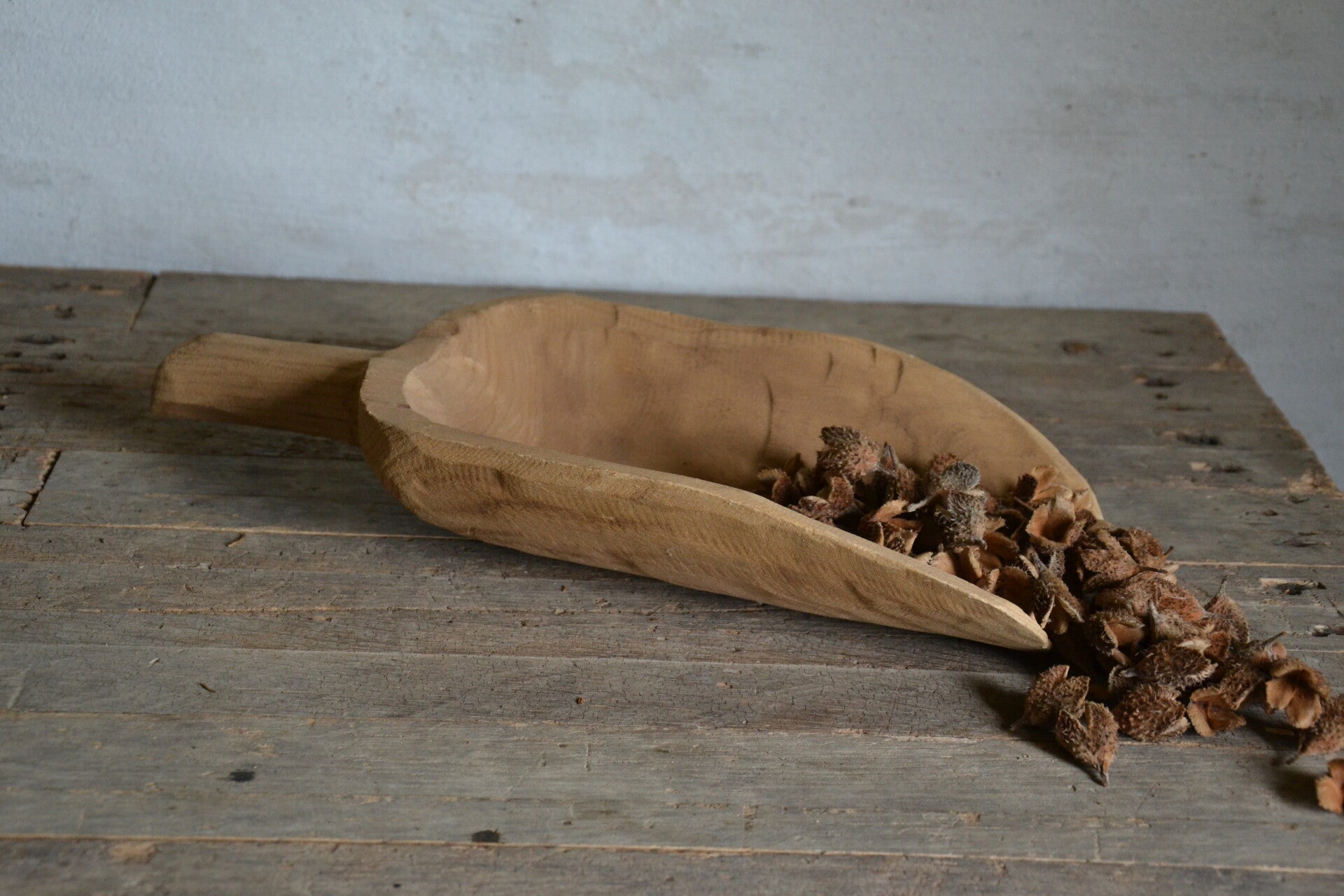 Houten schep