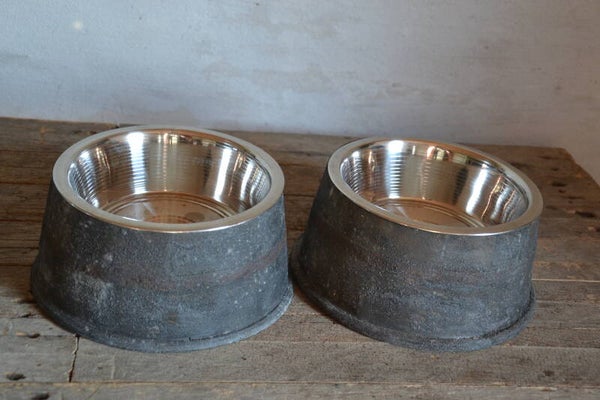 Houten voerbak Medium