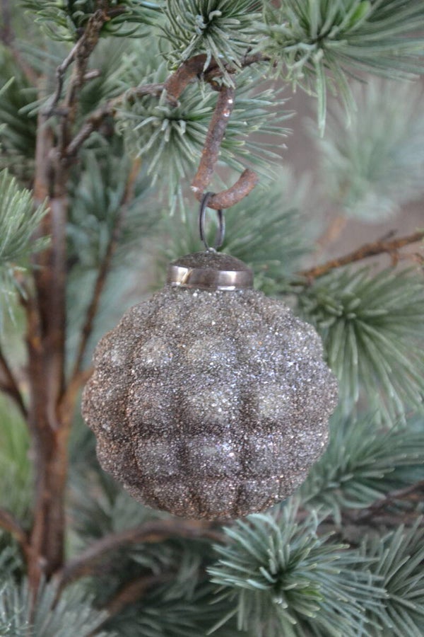 Kerstbal glitter