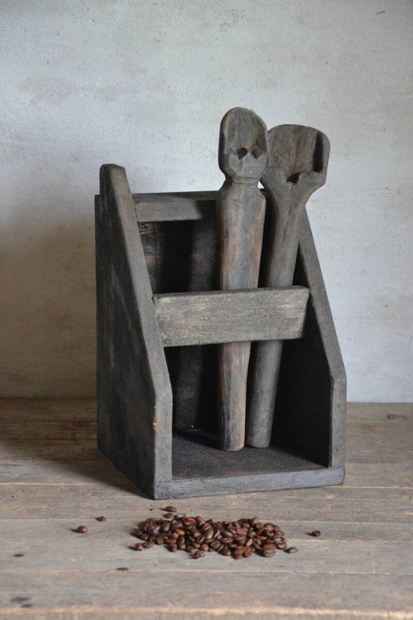 Oude Indiase houten lepel