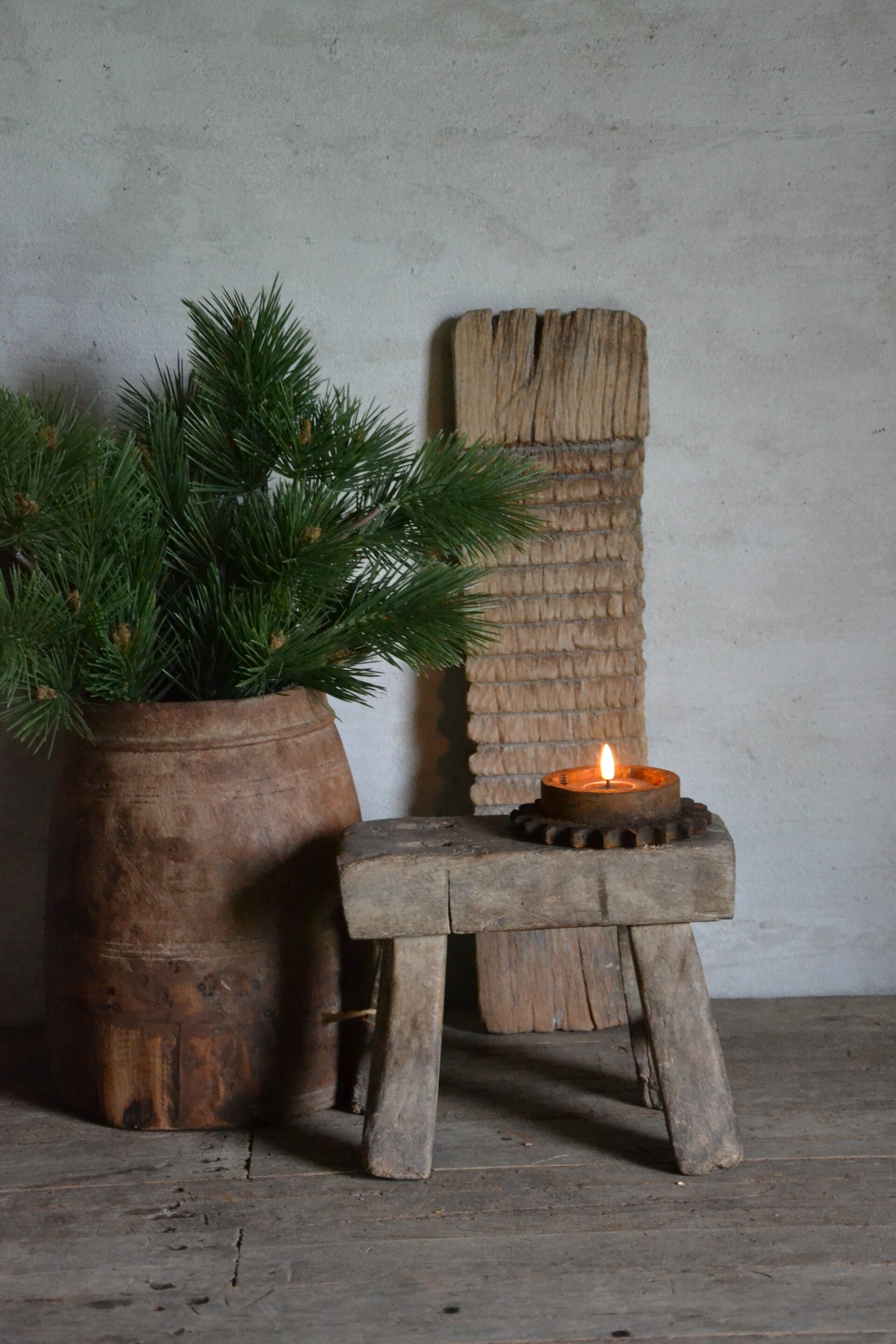 Origineel houten wasbord