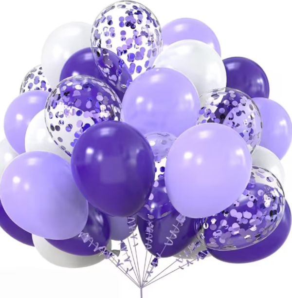Ballons violet