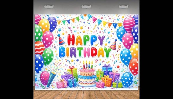 Bannière Happy Birthday
