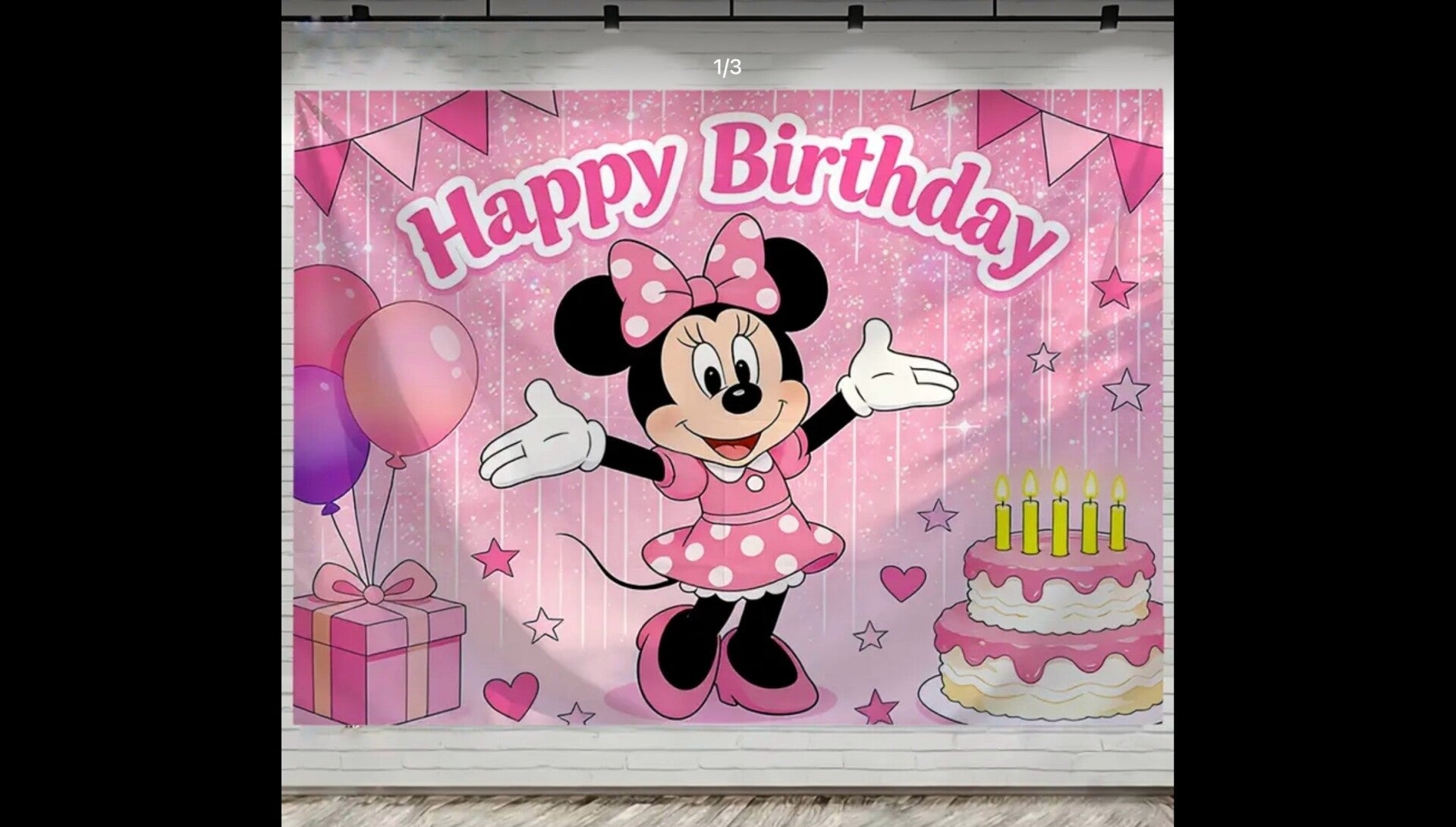 Bannière Minnie