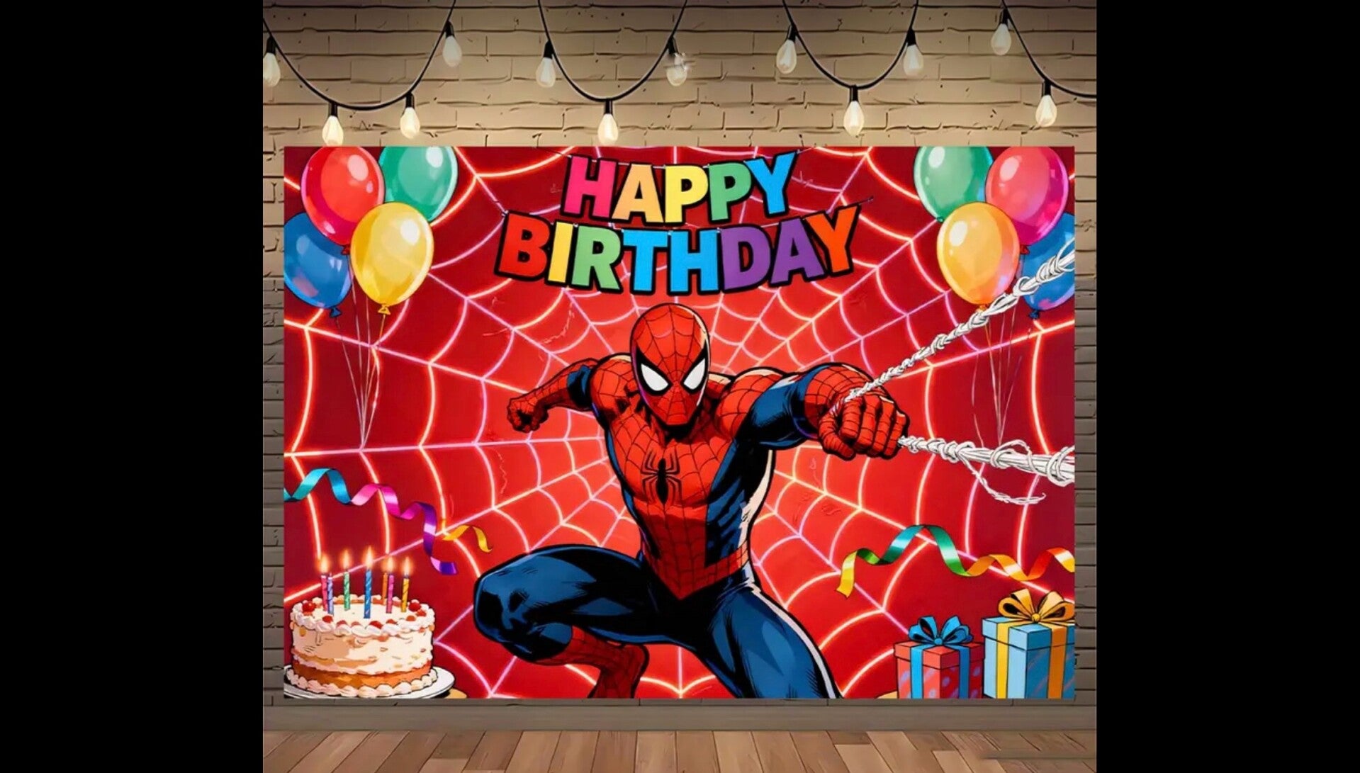 Bannière Spiderman