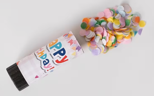 Confettis happy