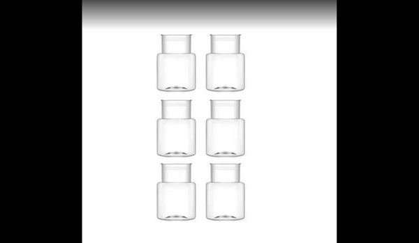 Vase plastique cylindre