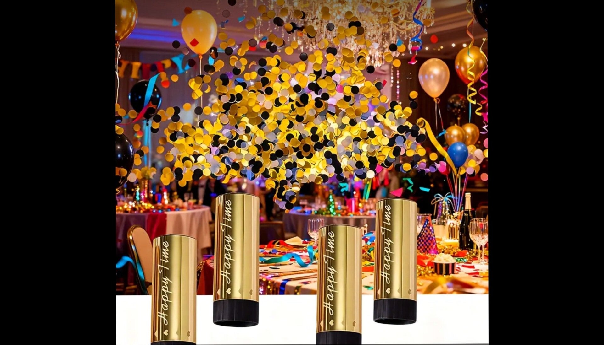 Confettis dorés
