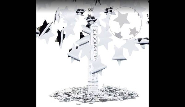 Confettis étoile argent
