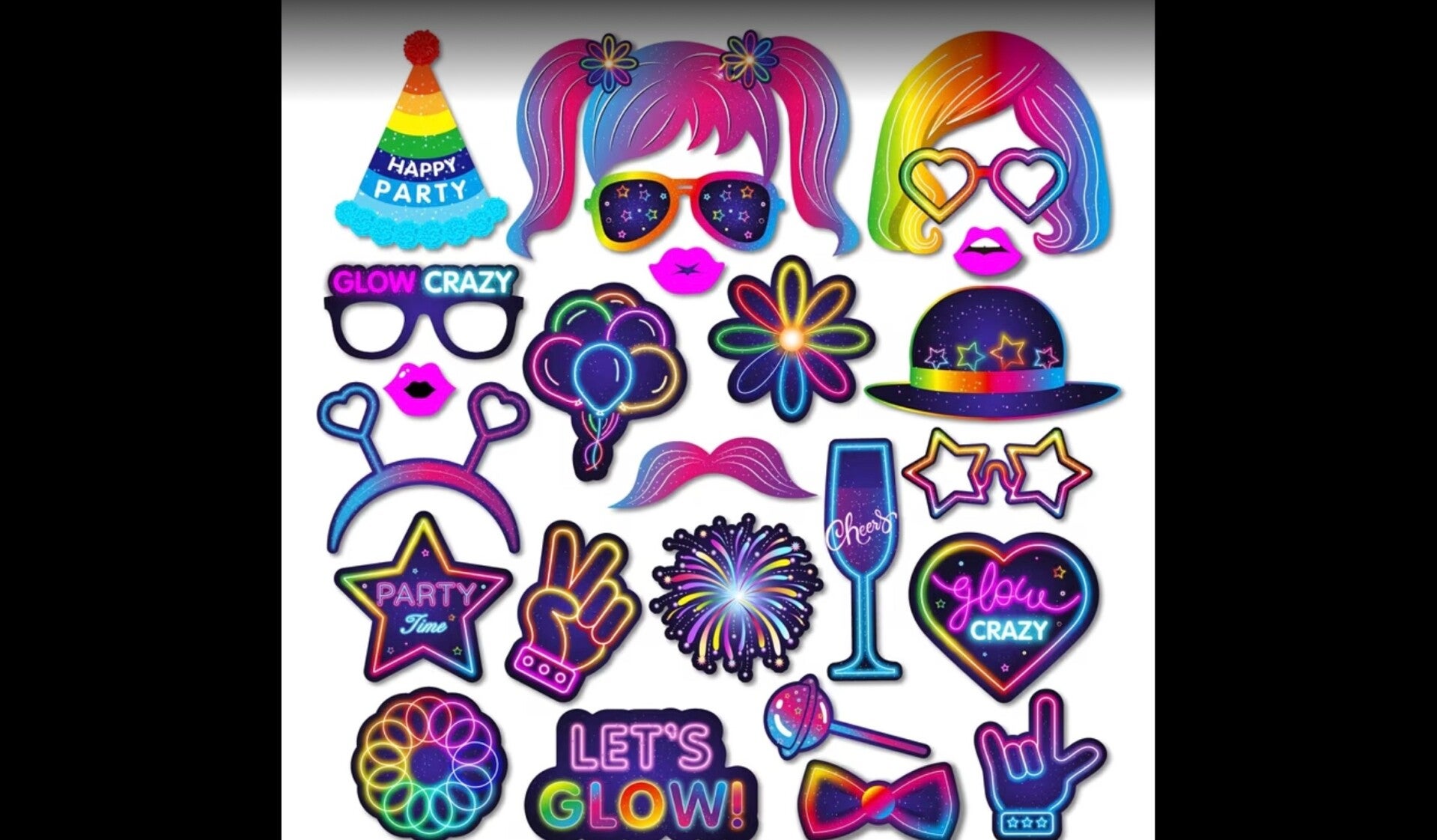 Accessoire photo fluo