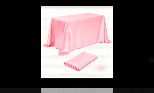 Nappe en satin micropoudre