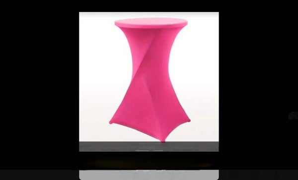 Mange debout Rose rouge