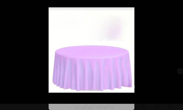 Nappe plastique violet clair