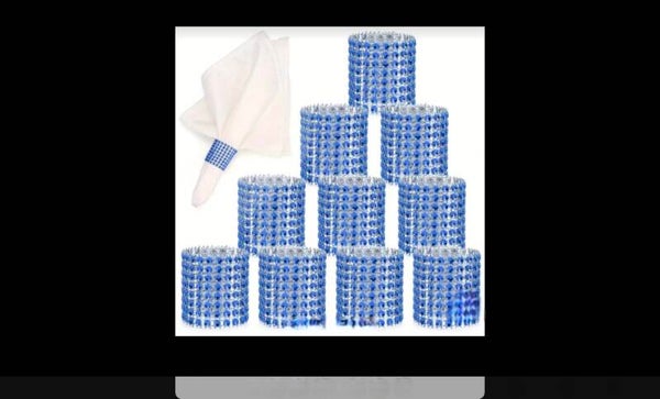 Strass scratch bleu