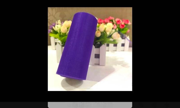 Tulle violet foncé