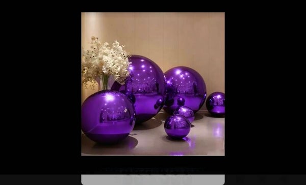 Ballons géants violet