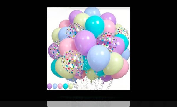 Ballon multi licorne