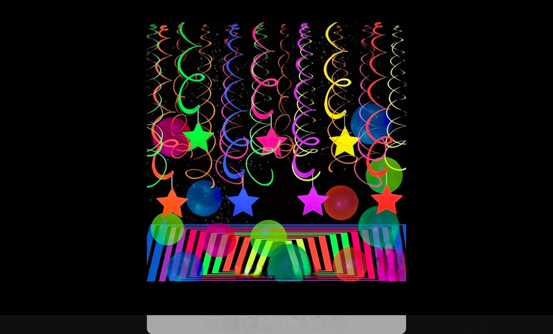 Tourbillons fluo