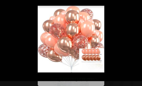 Ballons or rose