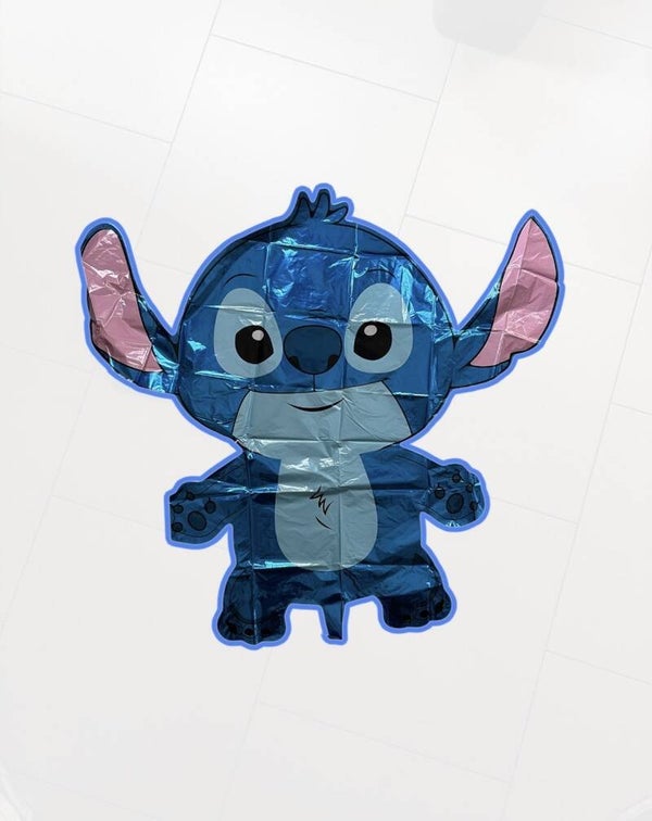 Ballon Stitch bleu