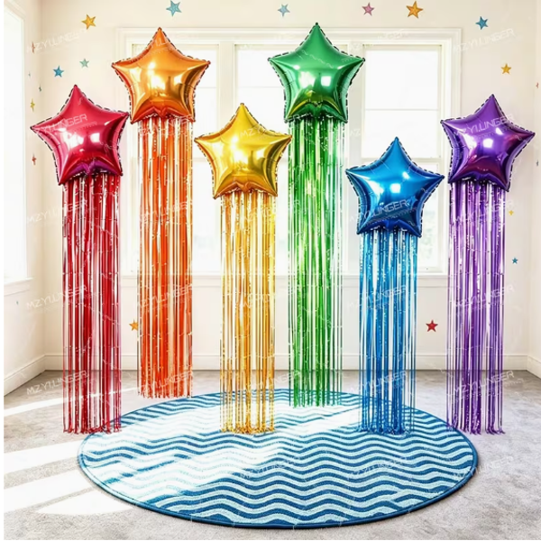 Etoiles multicolores