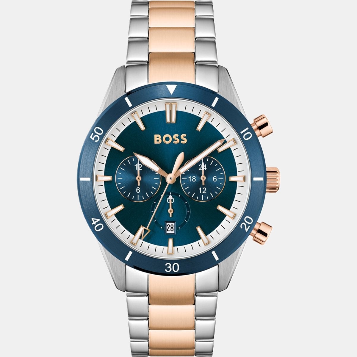 Hugo boss horloge heren blauw sale