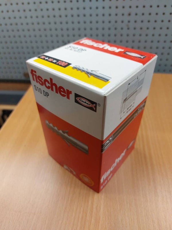 Fischer S10 DP Pluggen (100 stuks)