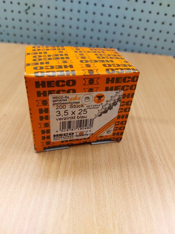 Heco-Fix-Plus schroeven 3,5x25 Torx (200 stuks)