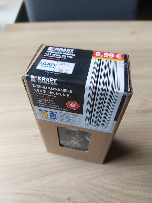 Kraft Sprenglerschroeven 4.5 x 25 mm Torx
