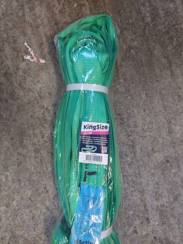 Kingsize rondstrop 2 Ton / 4 Meter