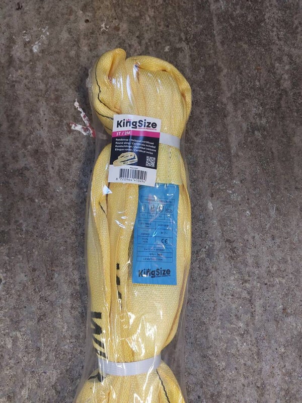 Kingsize rondstrop 3 Ton / 2 Meter