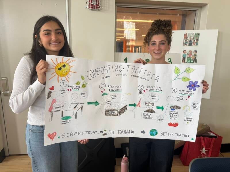 Asha Chattoraj and Mariam Fahimi at Rethink Waste 2026