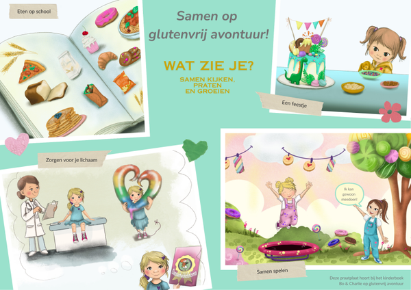 Praatplaat | Kleurplaat | Rugzakkaartjes