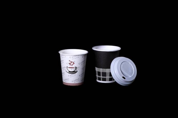 Deksel koffiebeker (plastiek) 220ml *1000st
