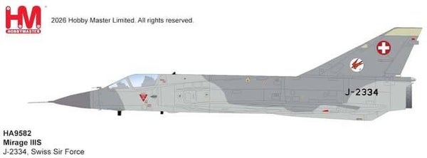 Hobby Master HA9852 | Dassault Mirage IIIRS