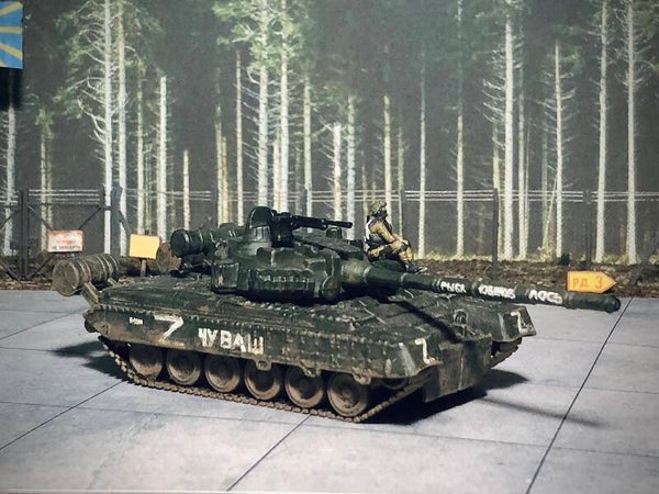 Solido War Master S72T8001 | T-80 Russian Battle Tank ( Improved version)