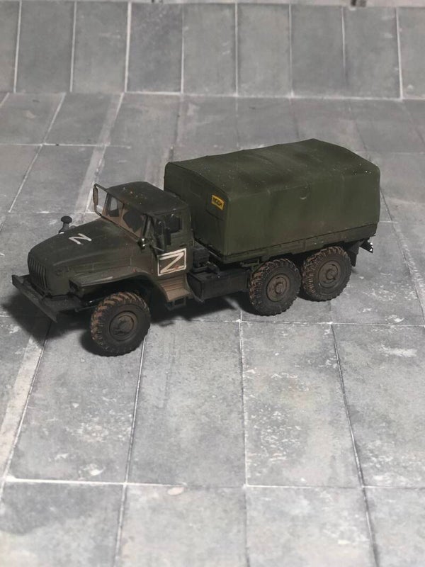 Vietsky Models URATRRU01 | Ural 375-D Army Truck Troop Transport